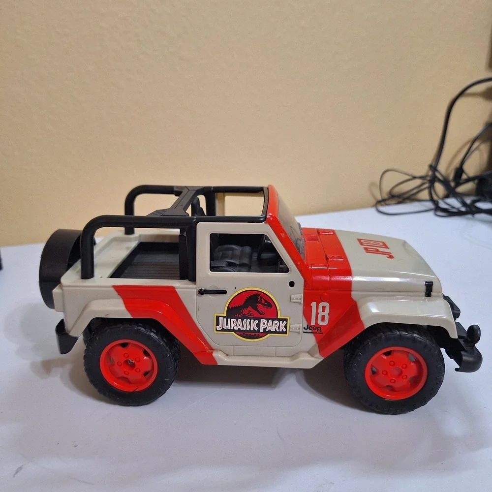 Jurassic Park Jeep JP18 RC‎ Toy Jada 2014 Wrangler Remote Missing